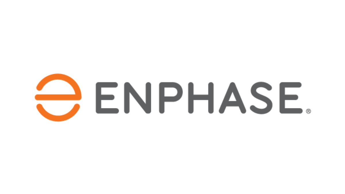 Enphase Energy microinverter system with residential solar panels and home battery storage