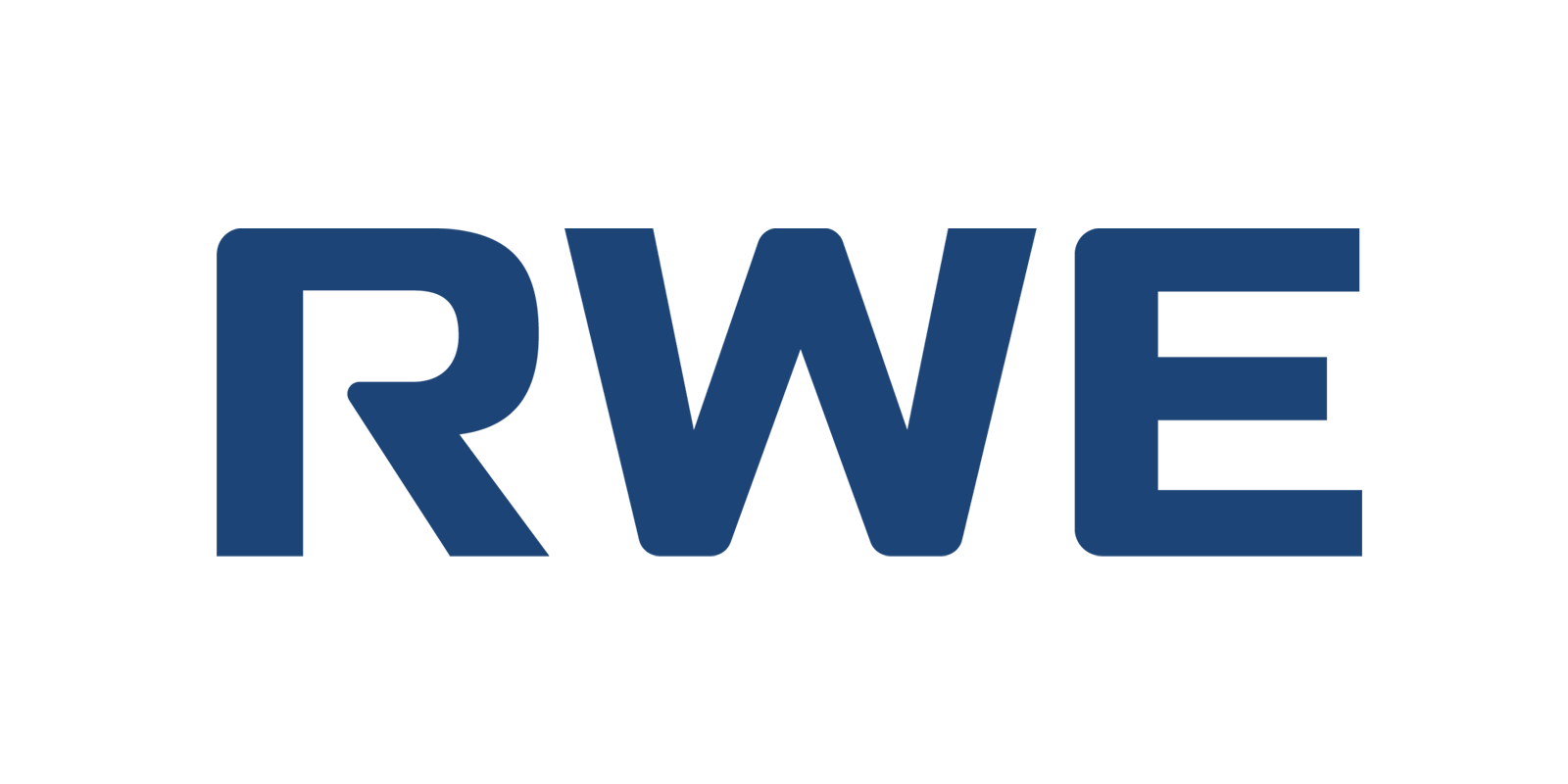 RWE Clean Energy, LLC logo representing a leading renewable energy company specializing in wind power, solar energy, battery storage, and sustainable clean energy solutions across North America.
