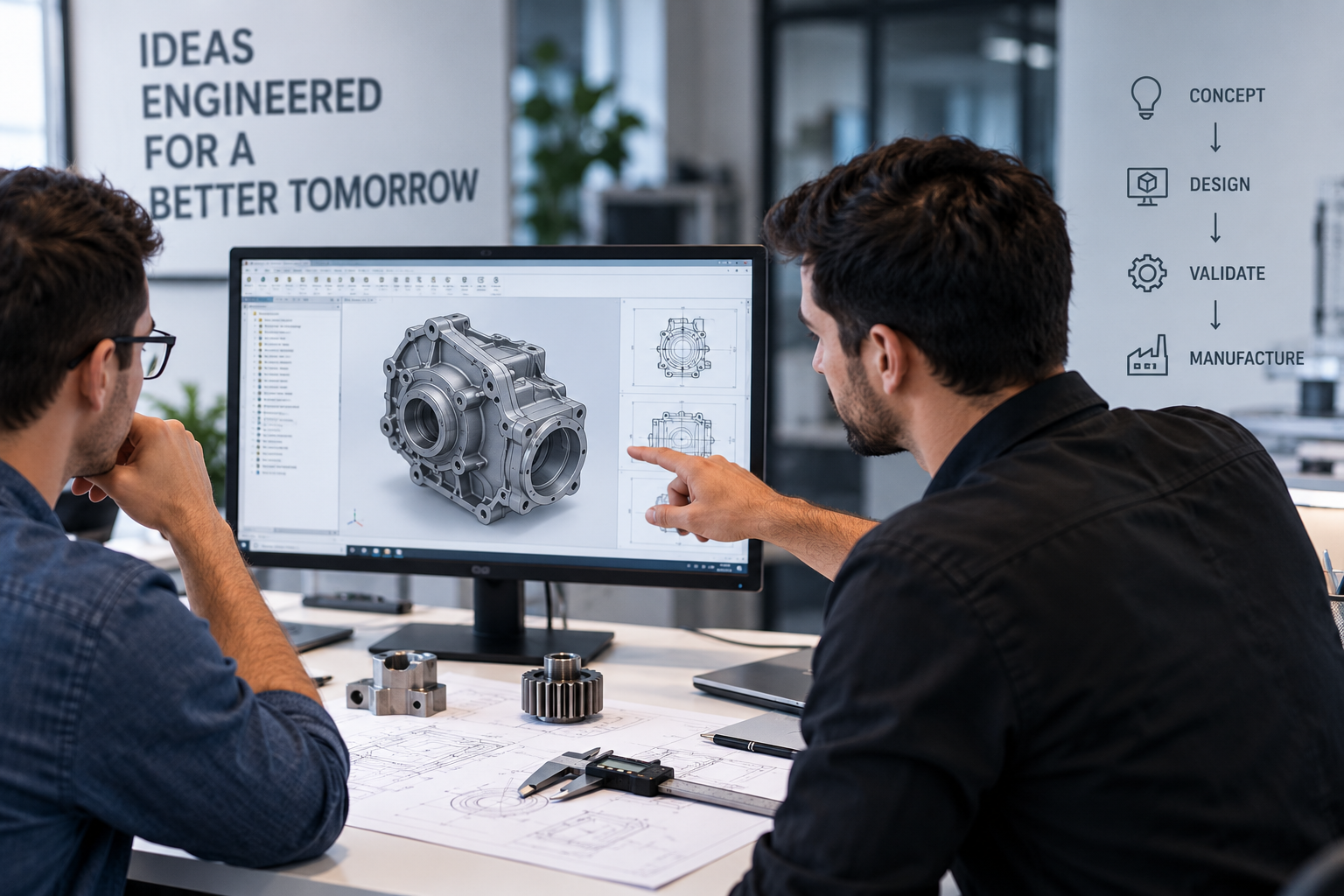 hire a mechanical CAD design company